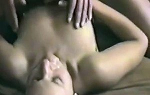 Two facial cumshots for sweet milf