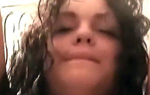 Beautiful amateur girl has very honey sex in bathroom 