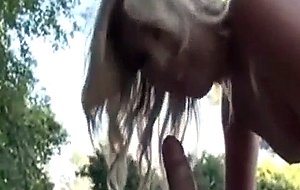 My neighbour penetrated in the garden