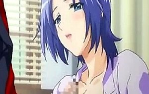 Hentai massive tits sandwiches cock