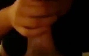 Brunette amateur bj cum in mouth 
