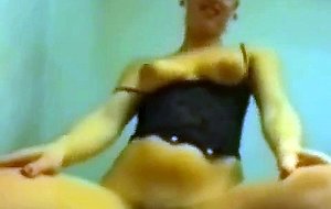 Teen gf shakes tits and ass!