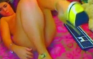 Beautiful petite webcam girl fingering her perfect pussy 2 