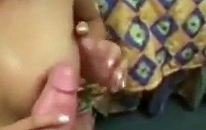 Gauge pov, sucking and fucking a fat huge cock for her tiny body.