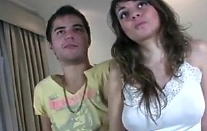 Busty teen babe teachers her boyfriend