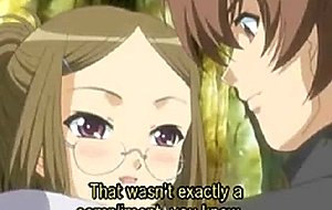Hentai schoolgirl at outdoors