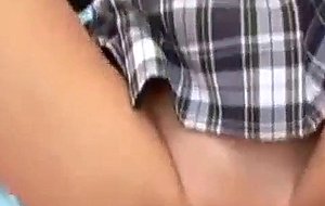 Schoolgirl young emma mae pov! 