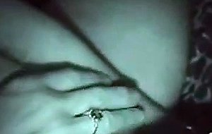 Sexy suz gets fucked, cums in the dark-cuckold