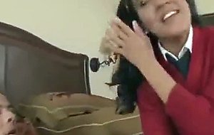 Brunette teen got a huge facial - free sex, porn video on