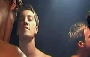 Barebacking and cocksucking teen orgy