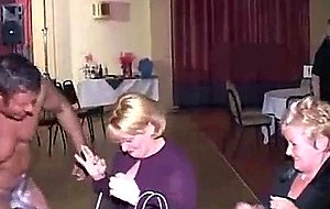 Cougar is so scared of the strippers cock