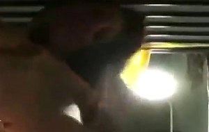 Horny brunette gets fucked very intense at home