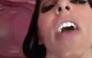 Brunette teen cum orgy