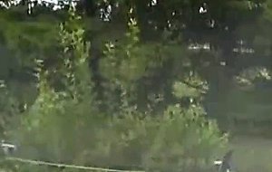 Huge boobs on a train