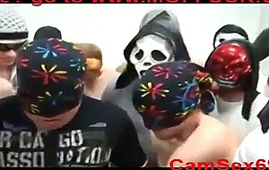 The cummiest creampie gangbang of all time