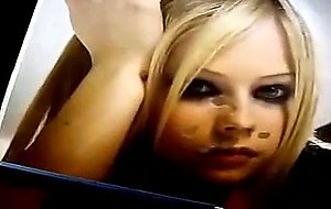 Avril waits for a big Load