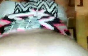 Long amateur dick for this big booty