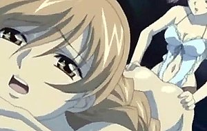 Busty hentai oralsex and intense poking in the swimming po