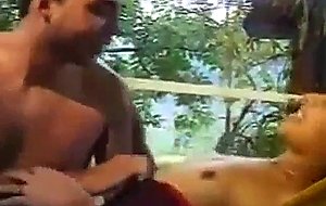 Small breasted tranny analed intense outdoor