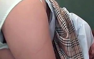 Japanese schoolgirl orgy in classroom