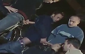 Italian milf gangbanged