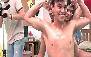 Sexy students having anal sex in gangbang