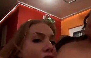 Teens try to share a cock