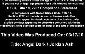 Hot teacher Angel Dark gets her tight pussy fucked