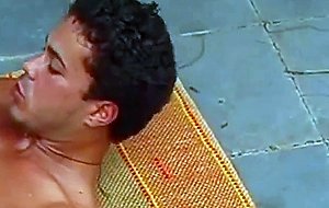 Busty blonde tranny fucks dude butt hole