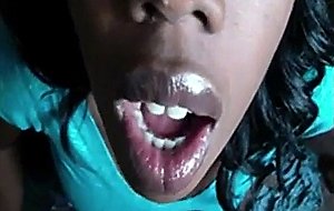 Ebony facial queen