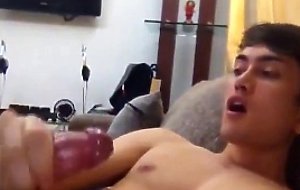 George jerks and cums for you