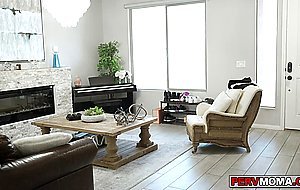 Stepson caught his stepmom masturbating in his bedroom