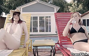 Christy is a lesbian and is attracted to both of Ella and Shiri