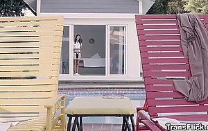 Christy is a lesbian and is attracted to both of Ella and Shiri