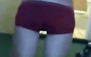 Fake titty crackhead sucking