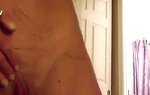 Mature wife masturbating