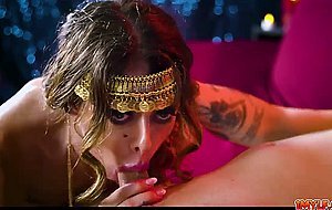 Young stud fucked hard by the hottie milf fortune teller