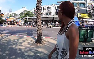 Amateur European Asian couple horny sex after a day out in Pattaya Thailand