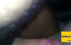 Fucking old bear at motel