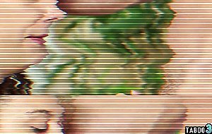 Nasty teen Layla Adams says thanks on her BFFs dads big old cock