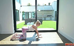 MILF Jessica got pounded by her fave trainer Billy