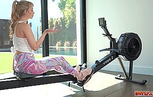 MILF Jessica got pounded by her fave trainer Billy