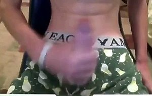 Webcam boy from Newcastle Wanks his Huge Cock