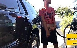 Caught at tha gasstation