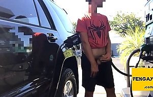 Caught at tha gasstation