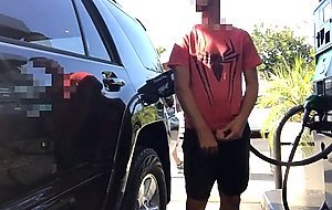 Caught at tha gasstation