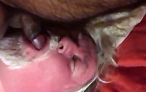 Daddy sucking cub