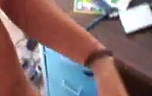 Lovely secretary does it all