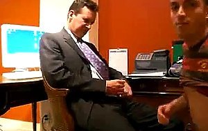 Str8 daddy with male secretary