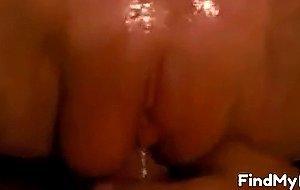 Pussy pumping amateur and Fist